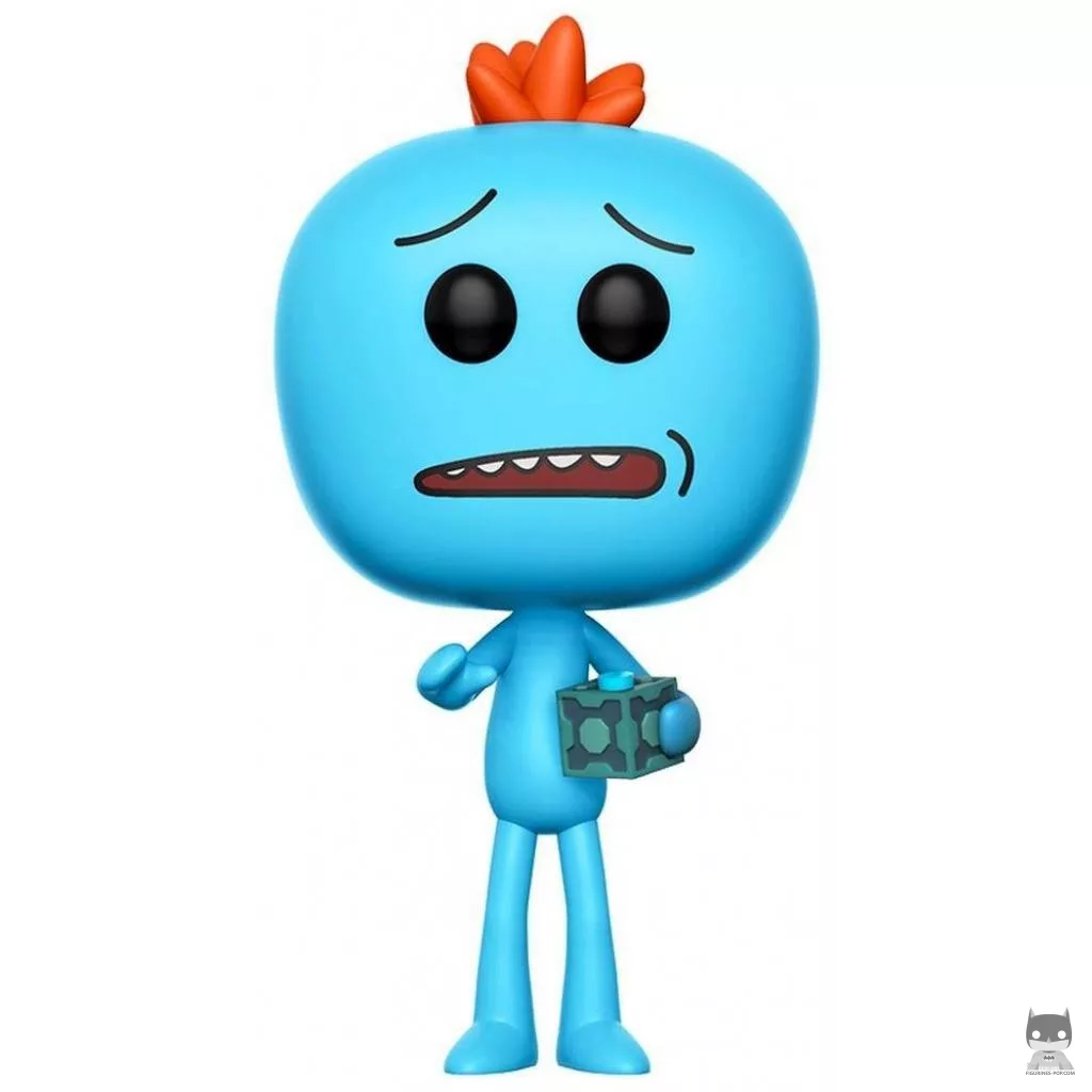 Figura Funko Pop! Mr. Meeseeks con la caja Meeseeks (Rick y Morty)