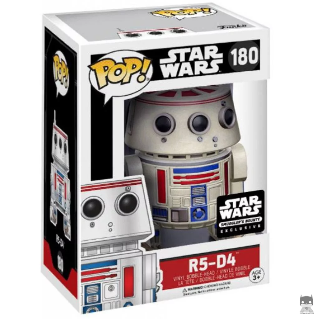 Figura Funko Pop! R5-D4 en su caja