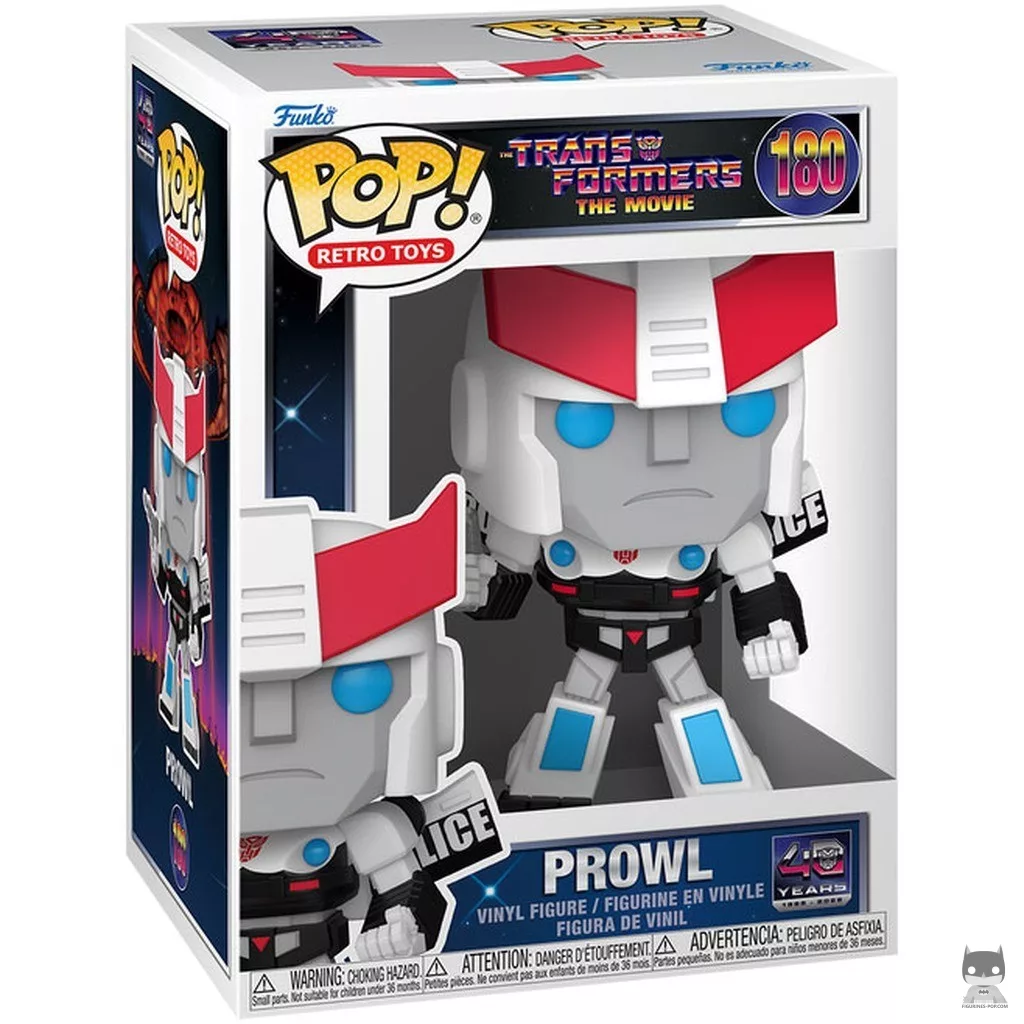 Figura Funko Pop! Prowl en su caja