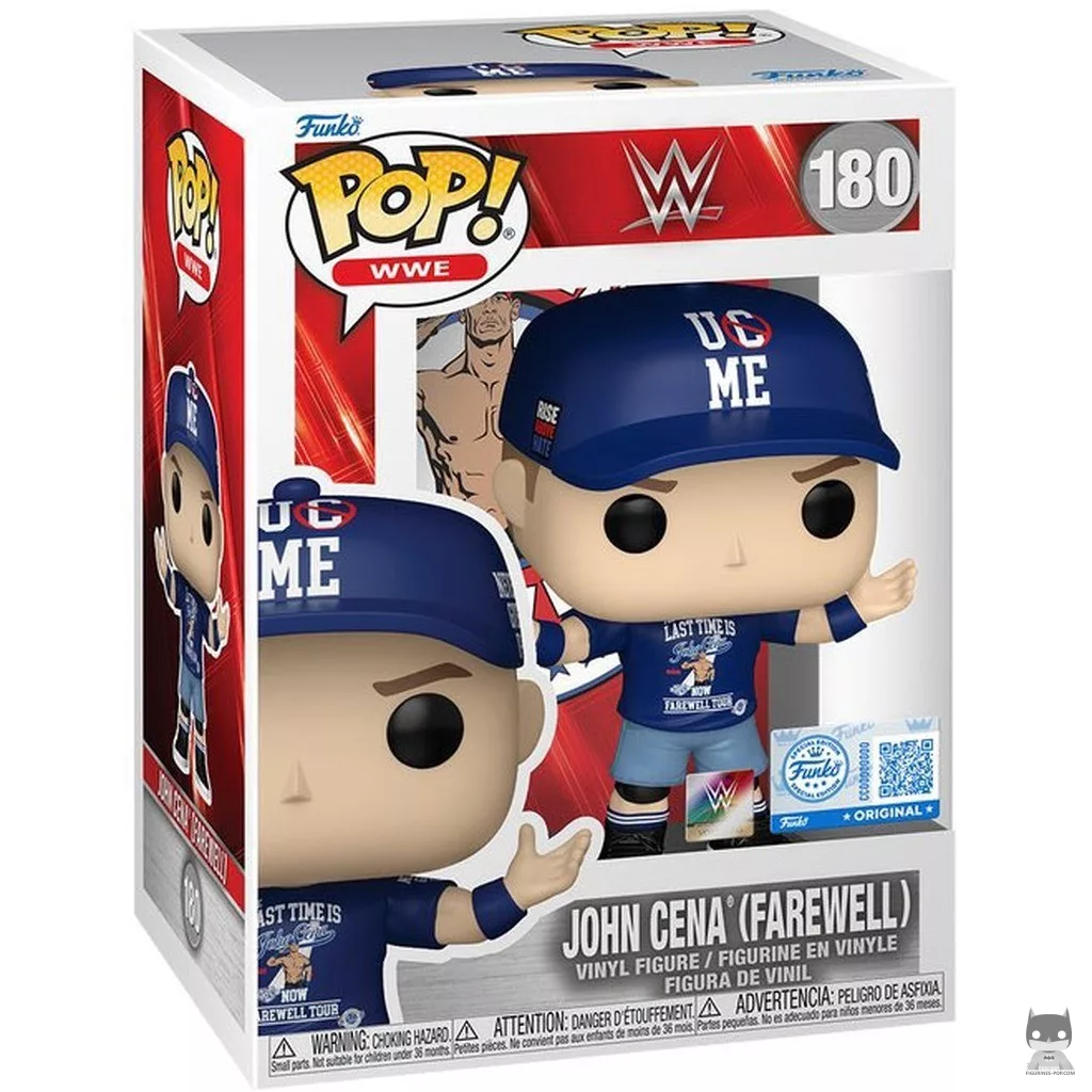 Figura Funko Pop! Despedida de John Cena en su caja