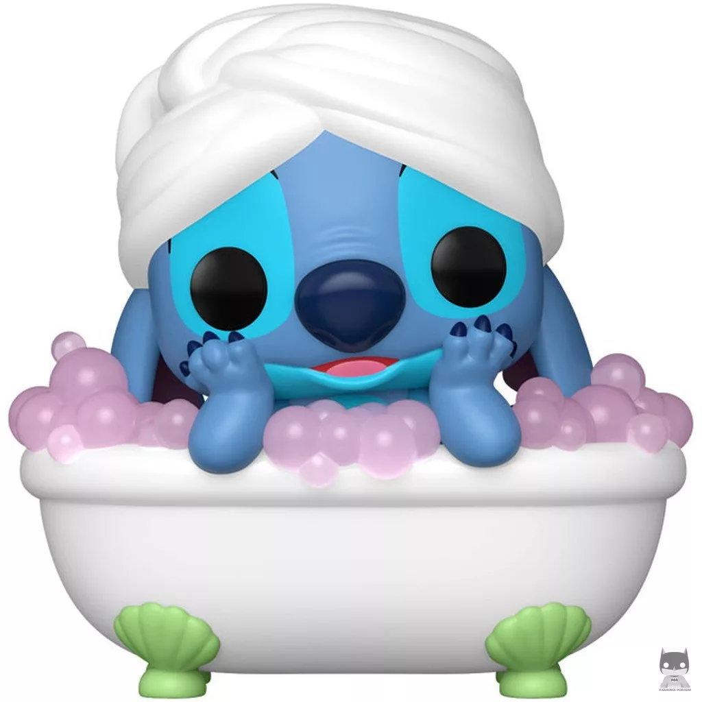 Figura Funko Pop! Stitch en la bañera (Lilo y Stitch)