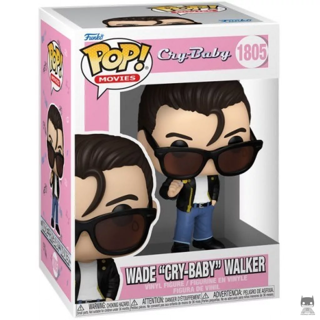 Figura Funko Pop! Wade "Cry-Baby" Walker en su caja