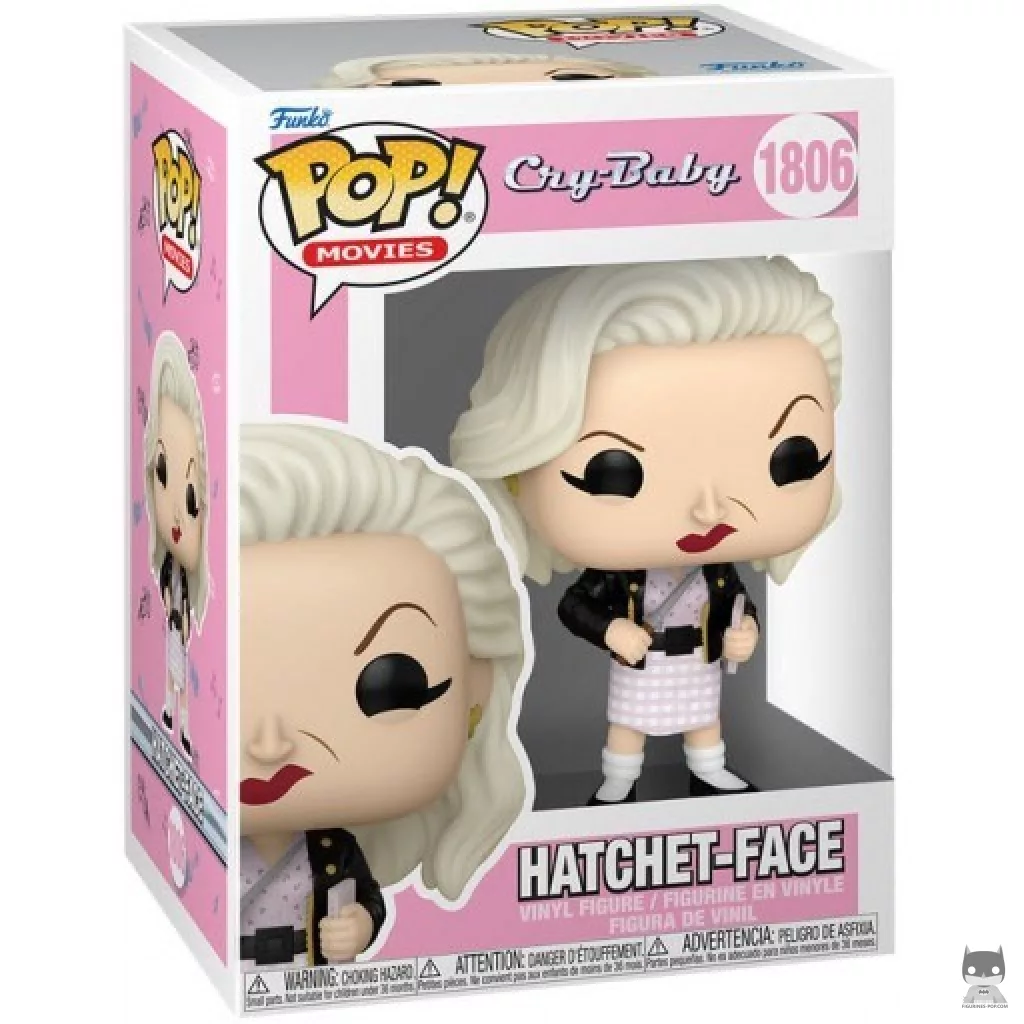 Figura Funko Pop! Hatchet-Face en su caja