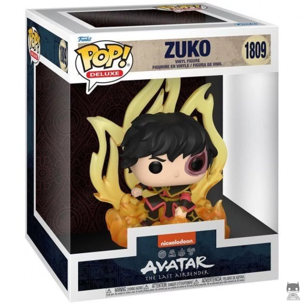 Figura Funko Pop! Zuko (Fuego control) en su caja