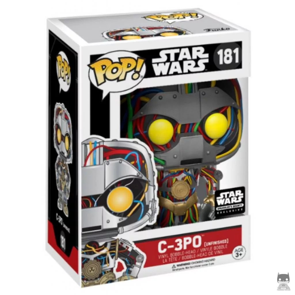 Figura Funko Pop! C-3PO sin terminar en su caja