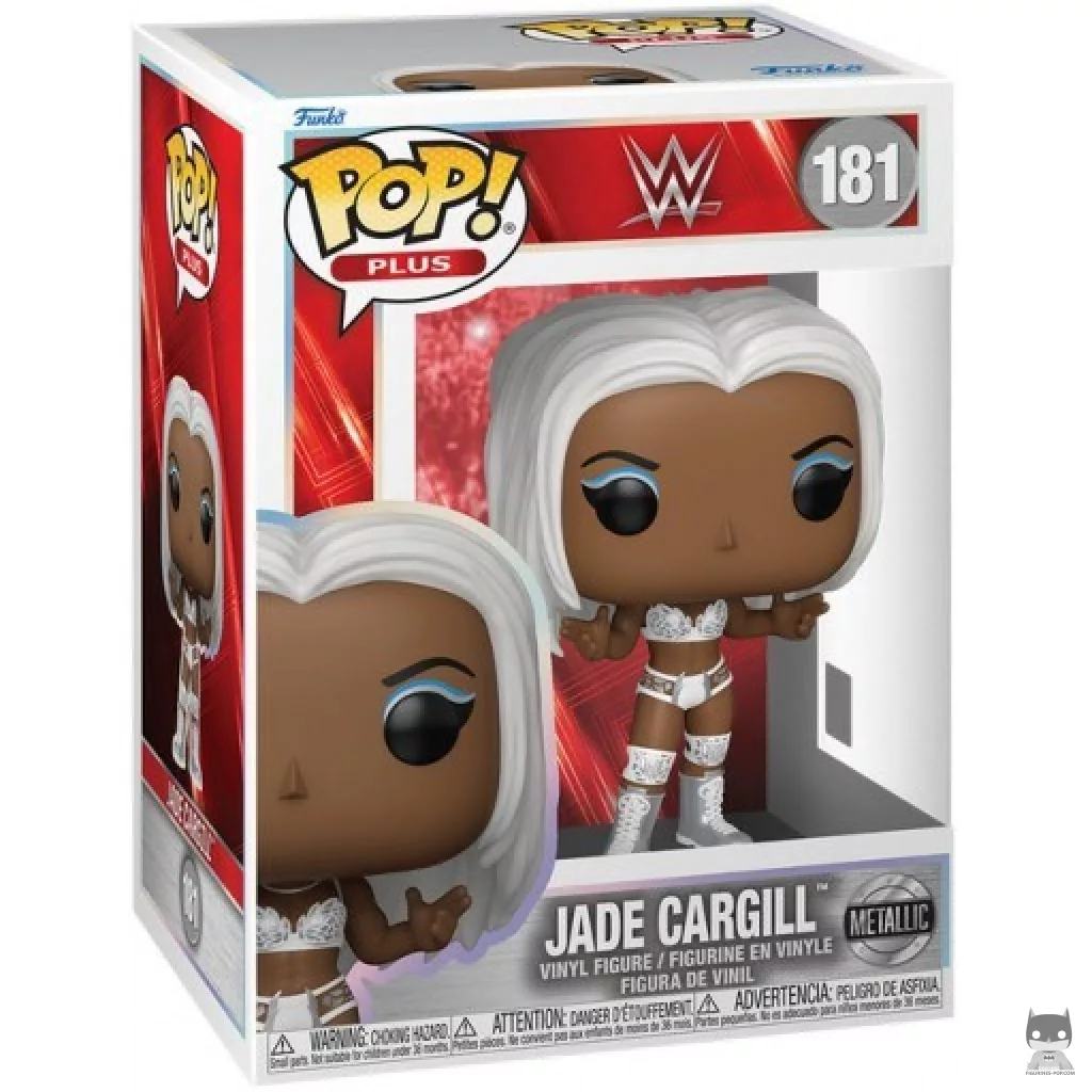 Figura Funko Pop! Jade Cargill (Metalizado) en su caja