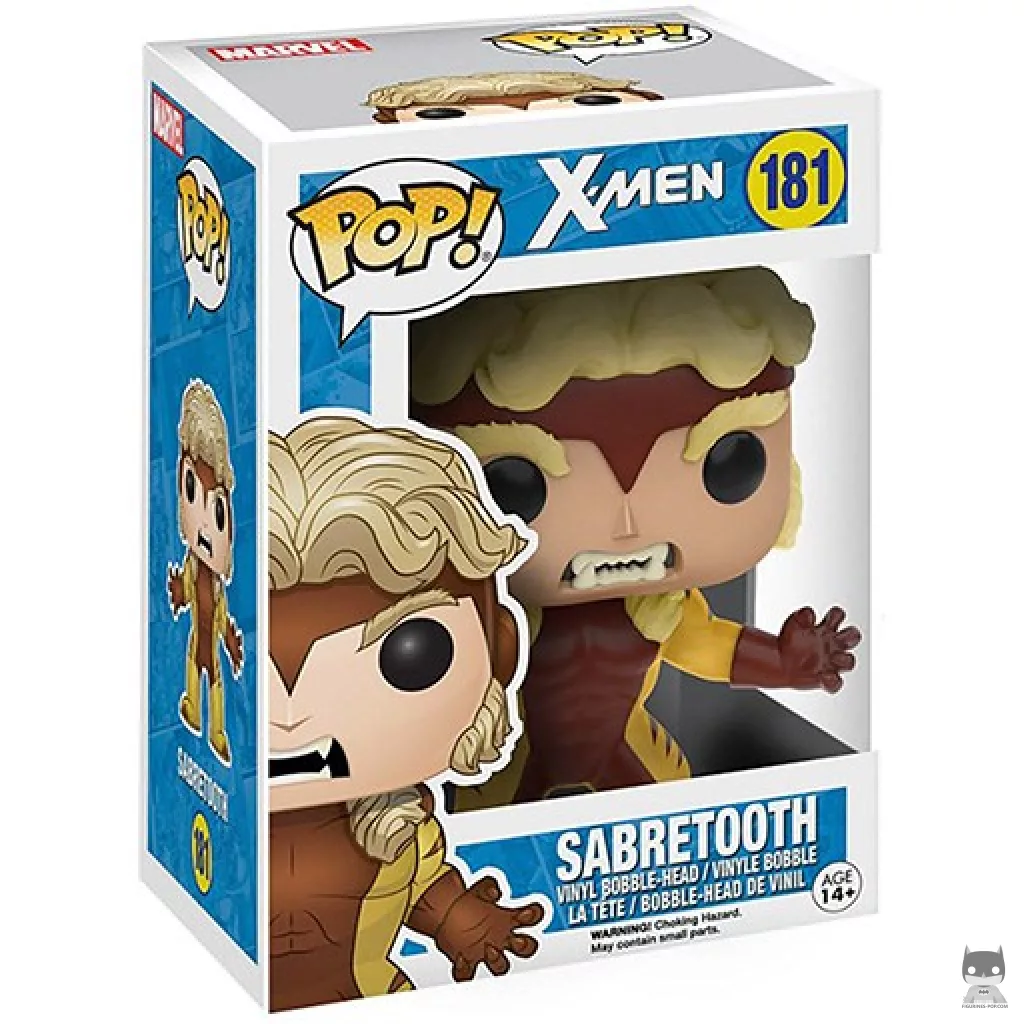 Figura Funko Pop! Dientes de Sable en su caja