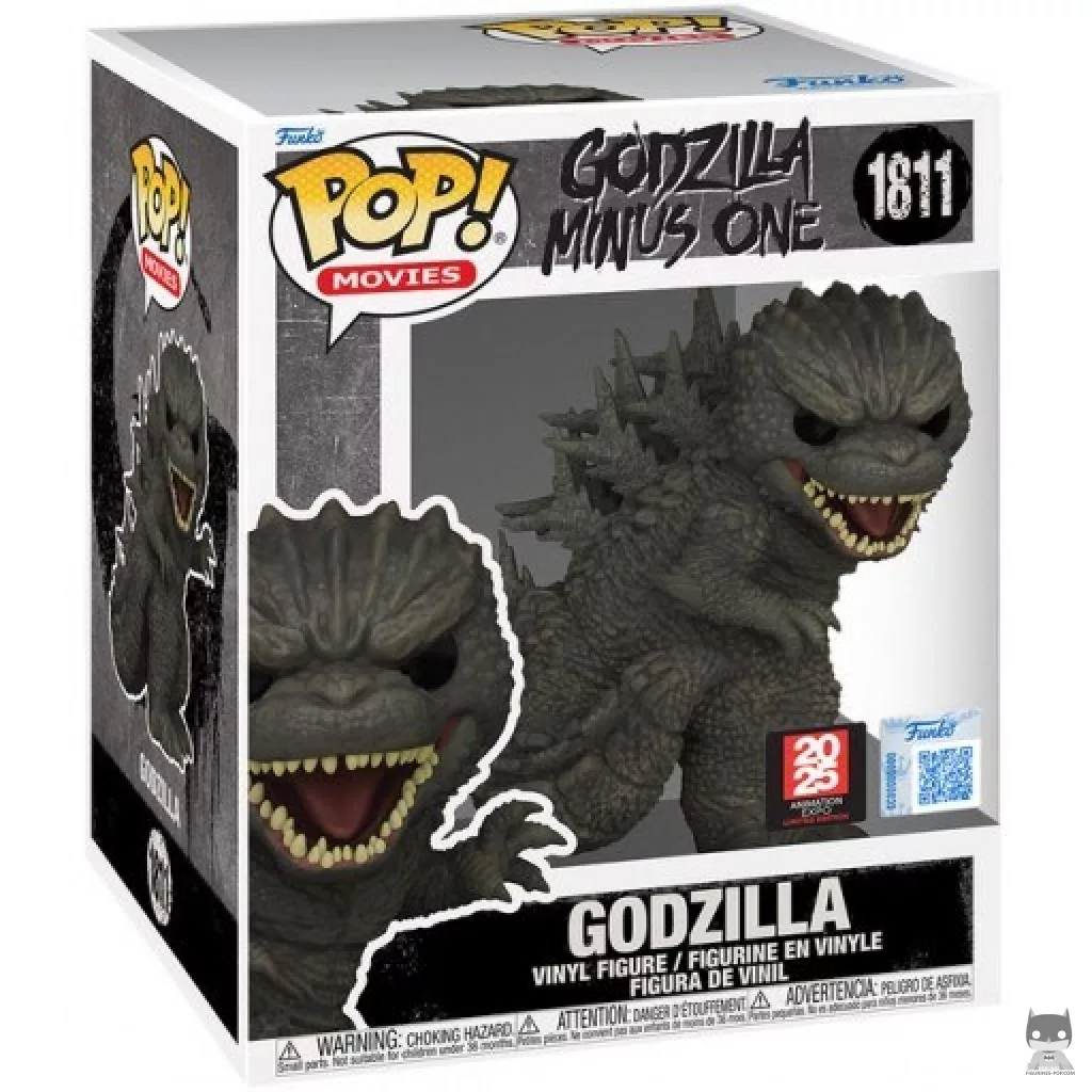 Figura Funko Pop! Godzilla (Supersized) en su caja