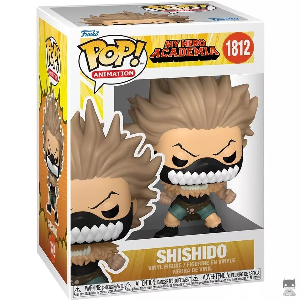 Figura Funko Pop! Shishido en su caja