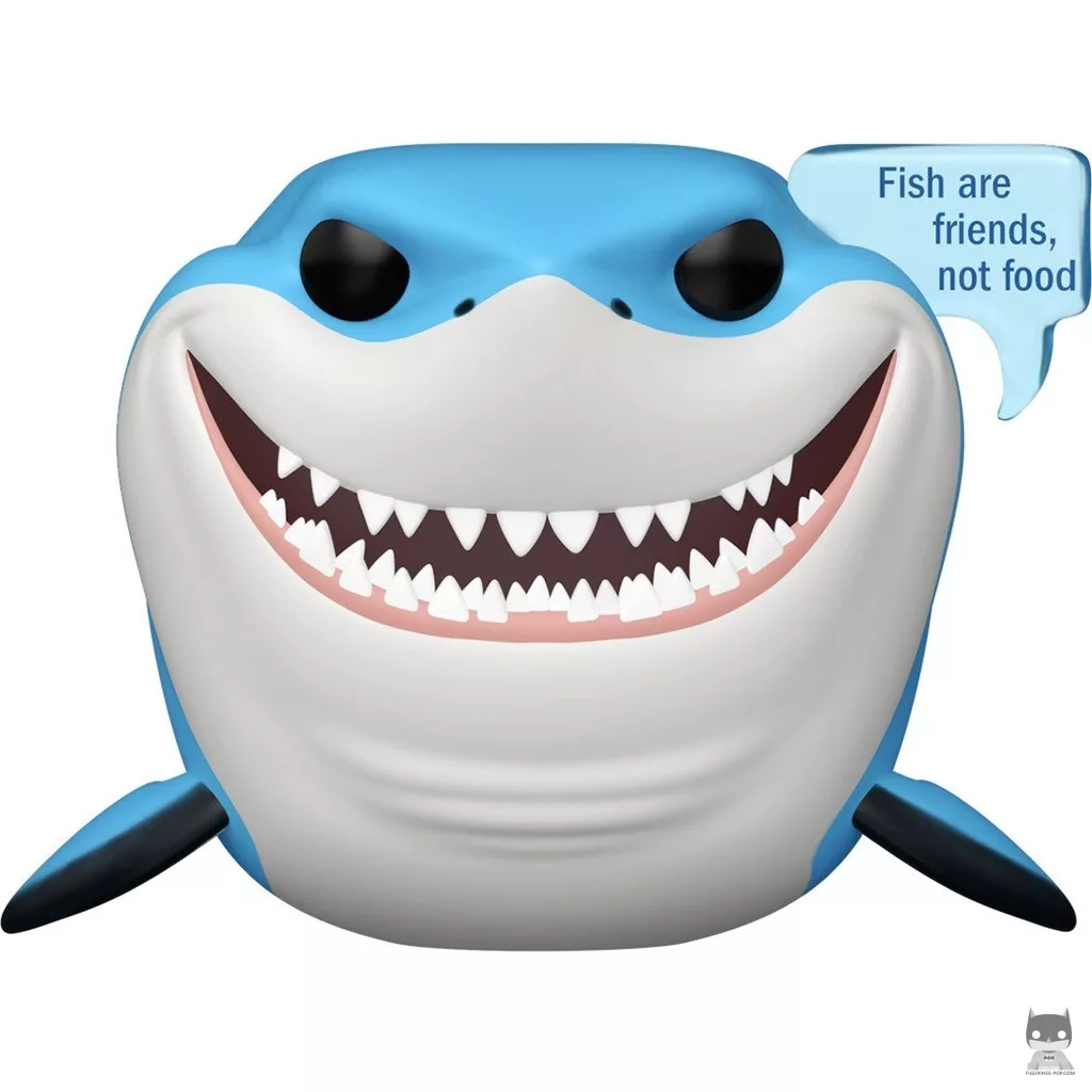Figura Funko Pop! Bruce (Los peces son amigos, no comida) (Buscando a Nemo)