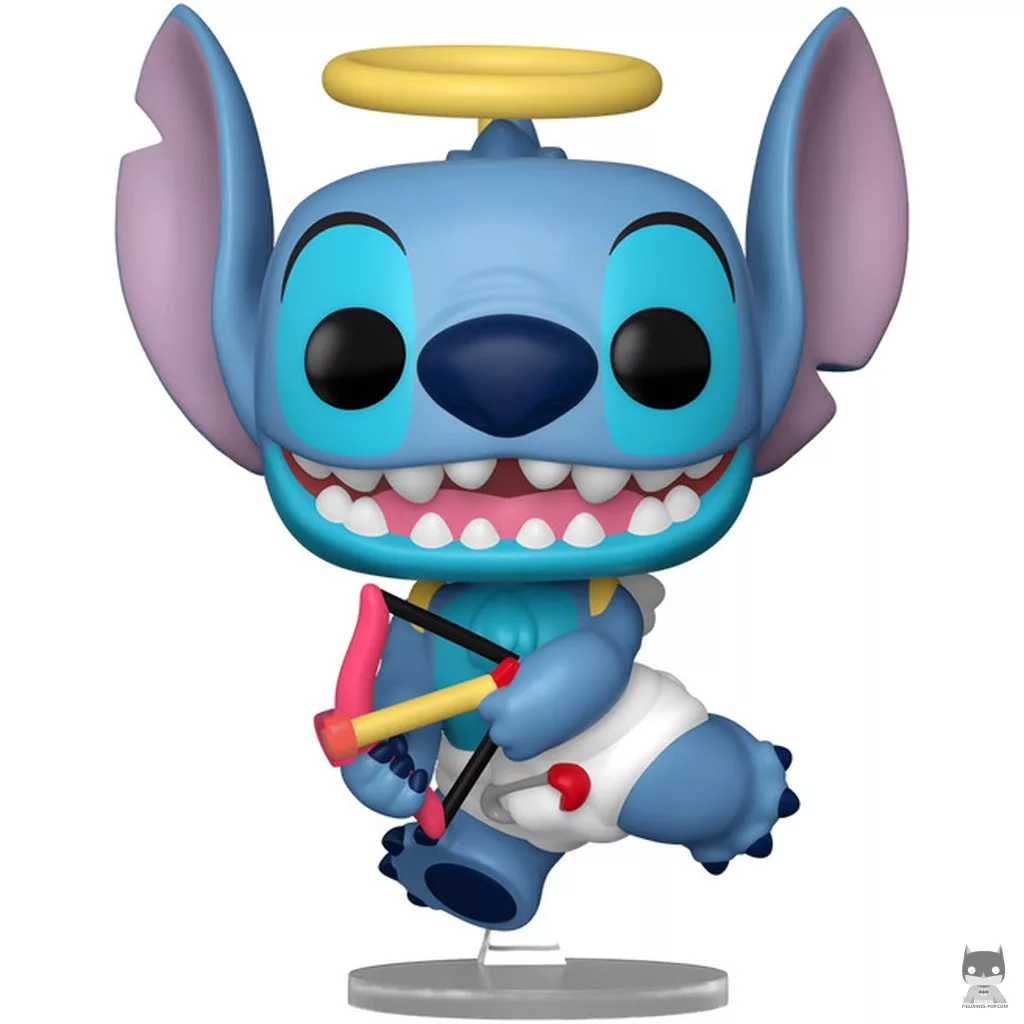 Figura Funko Pop! Stitch (San Valentín) (Flocado) (Lilo y Stitch)