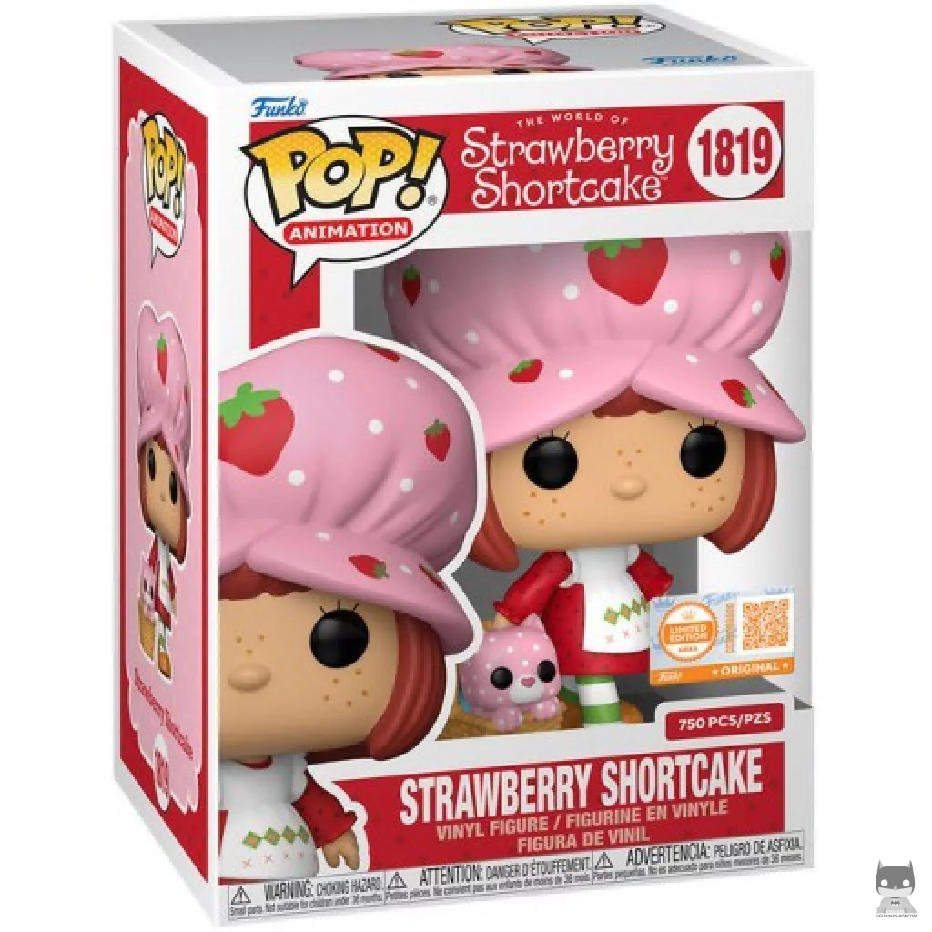 Figura Funko Pop! Tarta de Fresa en su caja