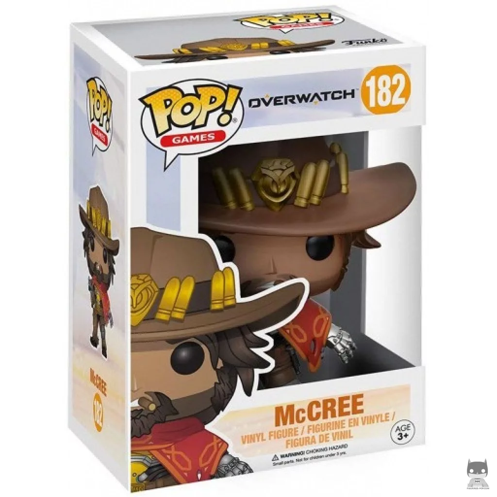 Figura Funko Pop! McCree en su caja