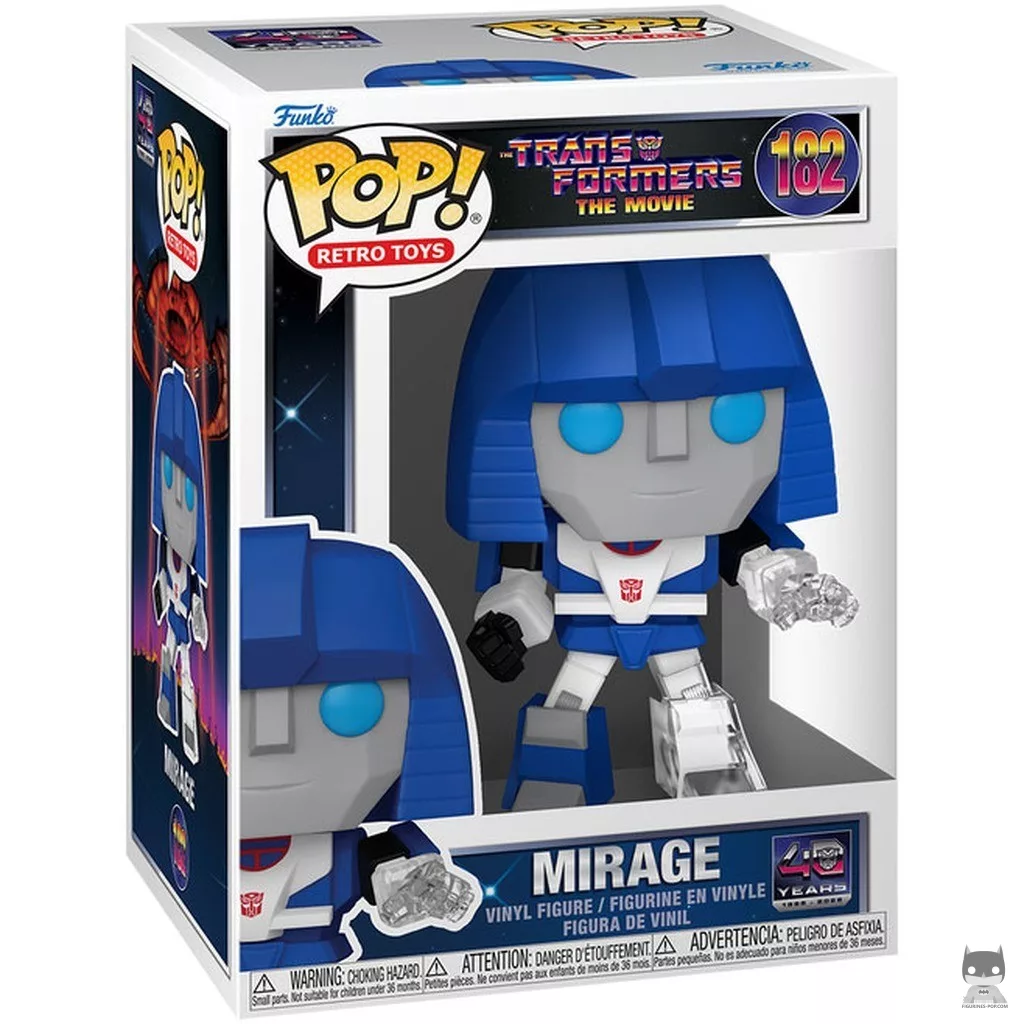Figura Funko Pop! Mirage en su caja