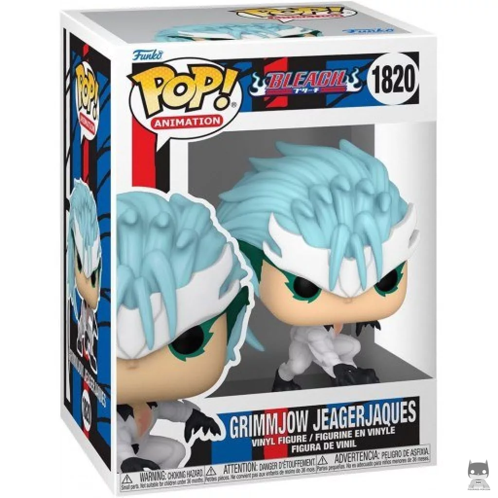 Figura Funko Pop! Grimmjow Jaggerjack en su caja