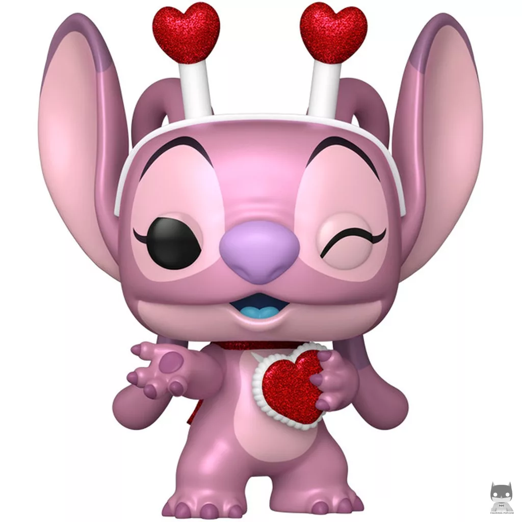 Figura Funko Pop! Angel (San Valentín) (Purpurina & Perlado) (Lilo y Stitch)