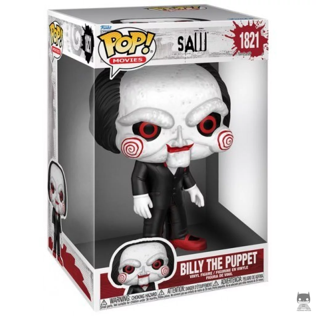 Figura Funko Pop! Billy el muñeco (Supersized) en su caja