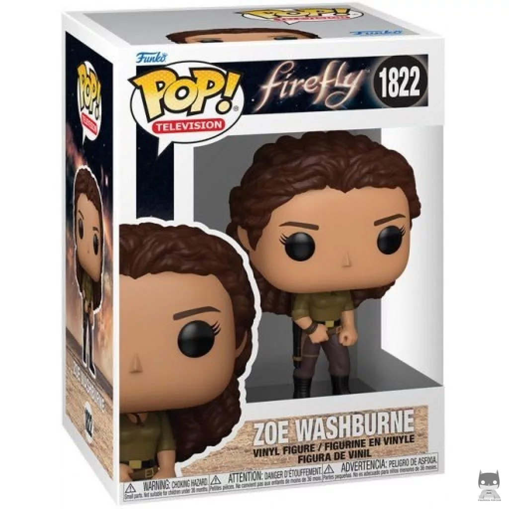 Figura Funko Pop! Zoe Washburne en su caja