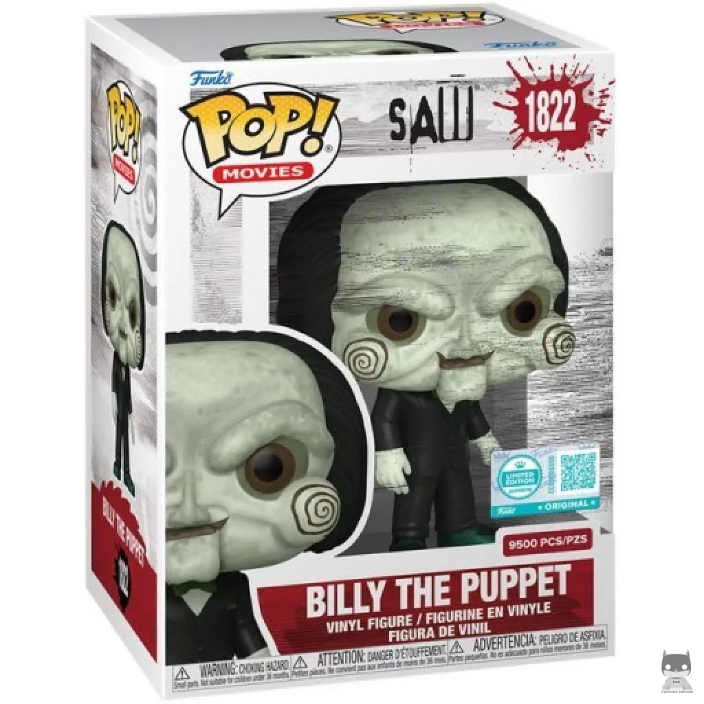 Figura Funko Pop! Billy el muñeco en su caja