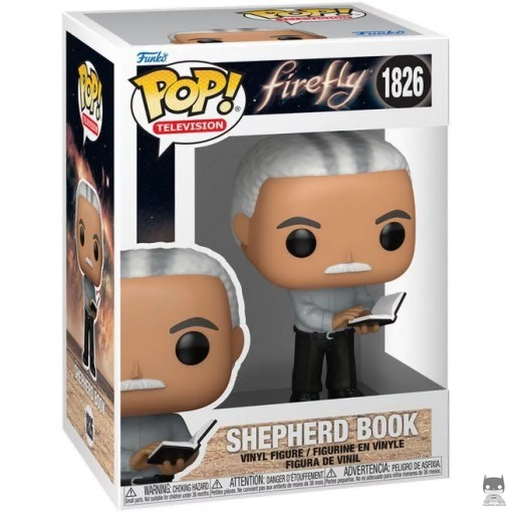 Figura Funko Pop! Pastor Book en su caja