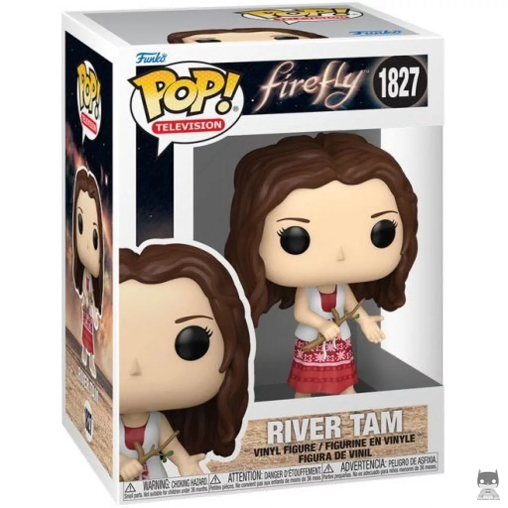 Figura Funko Pop! River Tam en su caja
