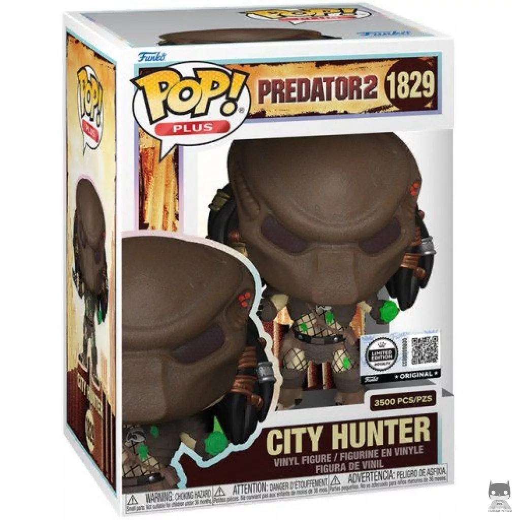 Figura Funko Pop! City Hunter en su caja