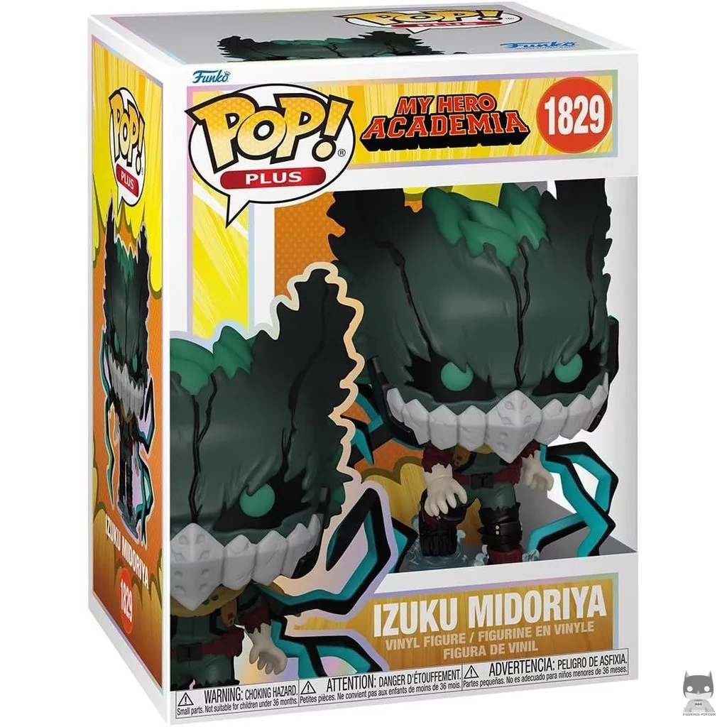 Figura Funko Pop! Izuku Midoriya en su caja