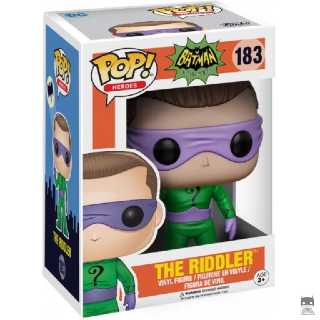 Figura Funko Pop! Enigma en su caja