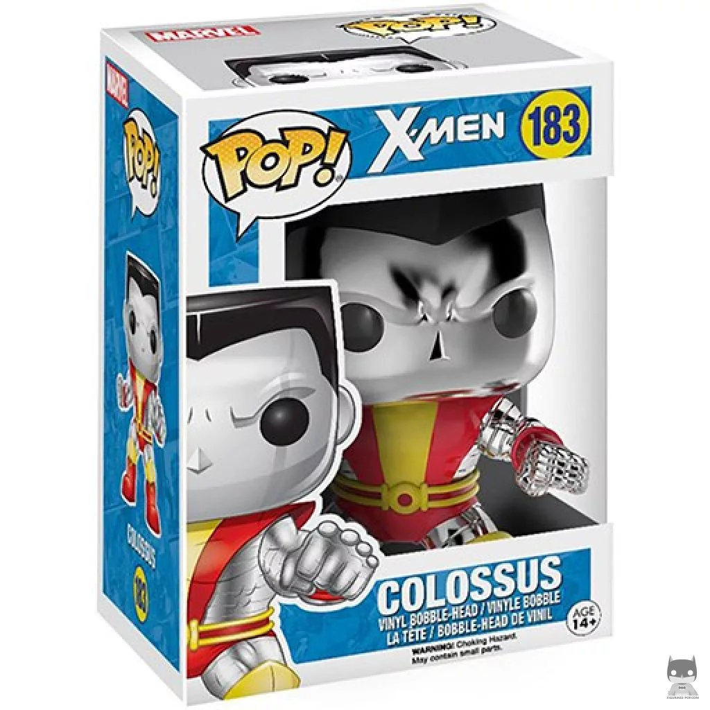 Figura Funko Pop! Coloso (Cromado) en su caja