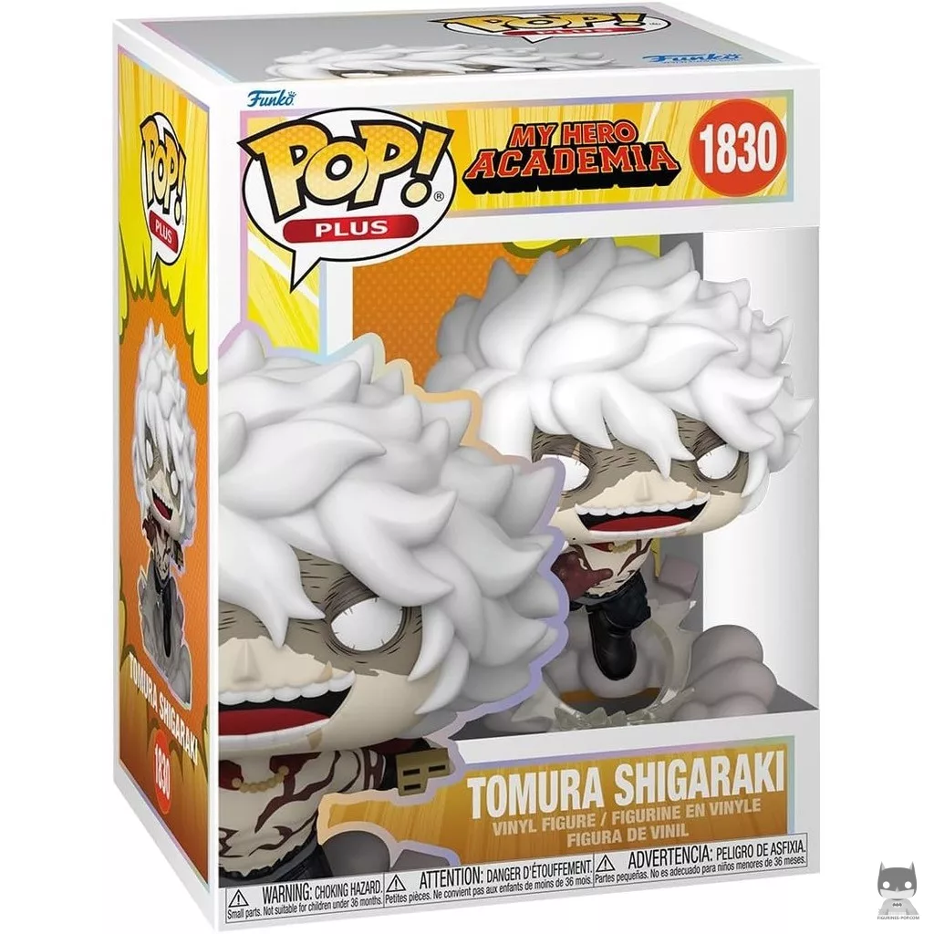 Figura Funko Pop! Tomura Shigaraki en su caja
