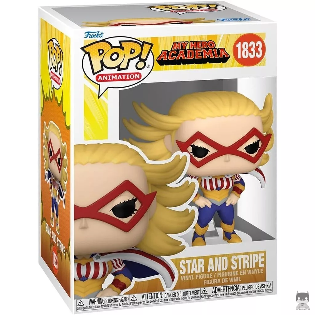 Figura Funko Pop! Star and Stripe en su caja