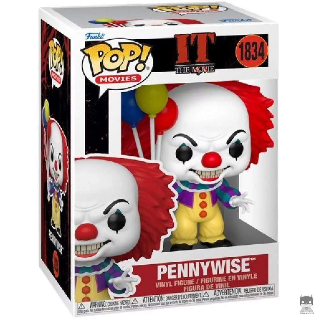 Figura Funko Pop! Pennywise en su caja
