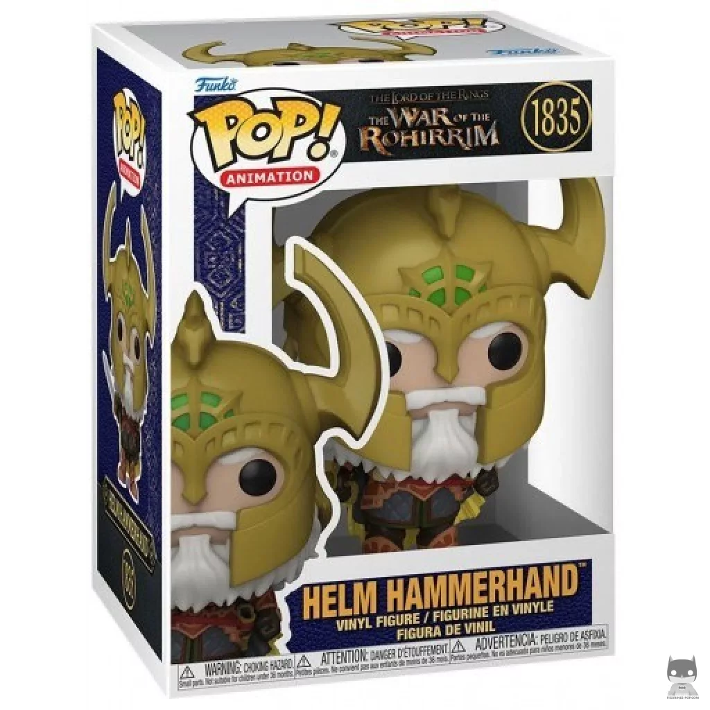 Figura Funko Pop! Helm Hammerhand en su caja