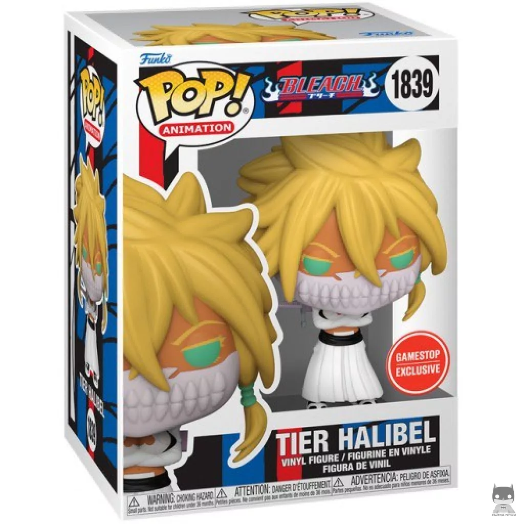 Figura Funko Pop! Tier Halibel en su caja