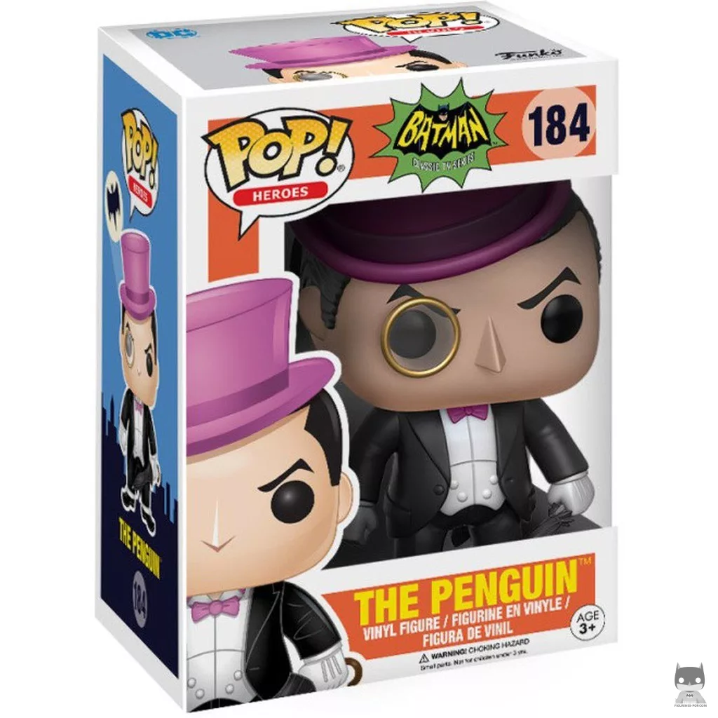 Figura Funko Pop! El Pingüino en su caja