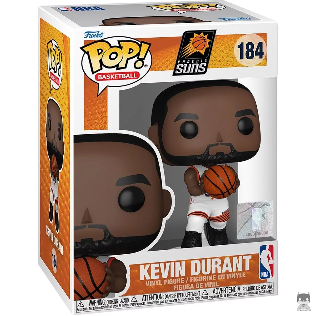 Figura Funko Pop! Kevin Durant en su caja