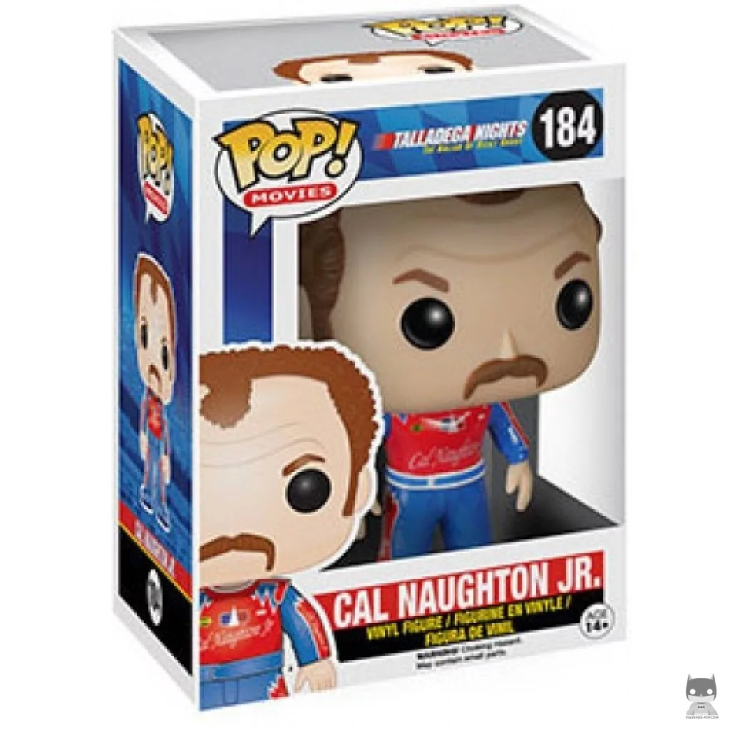Figura Funko Pop! Cal Naughton Jr. en su caja