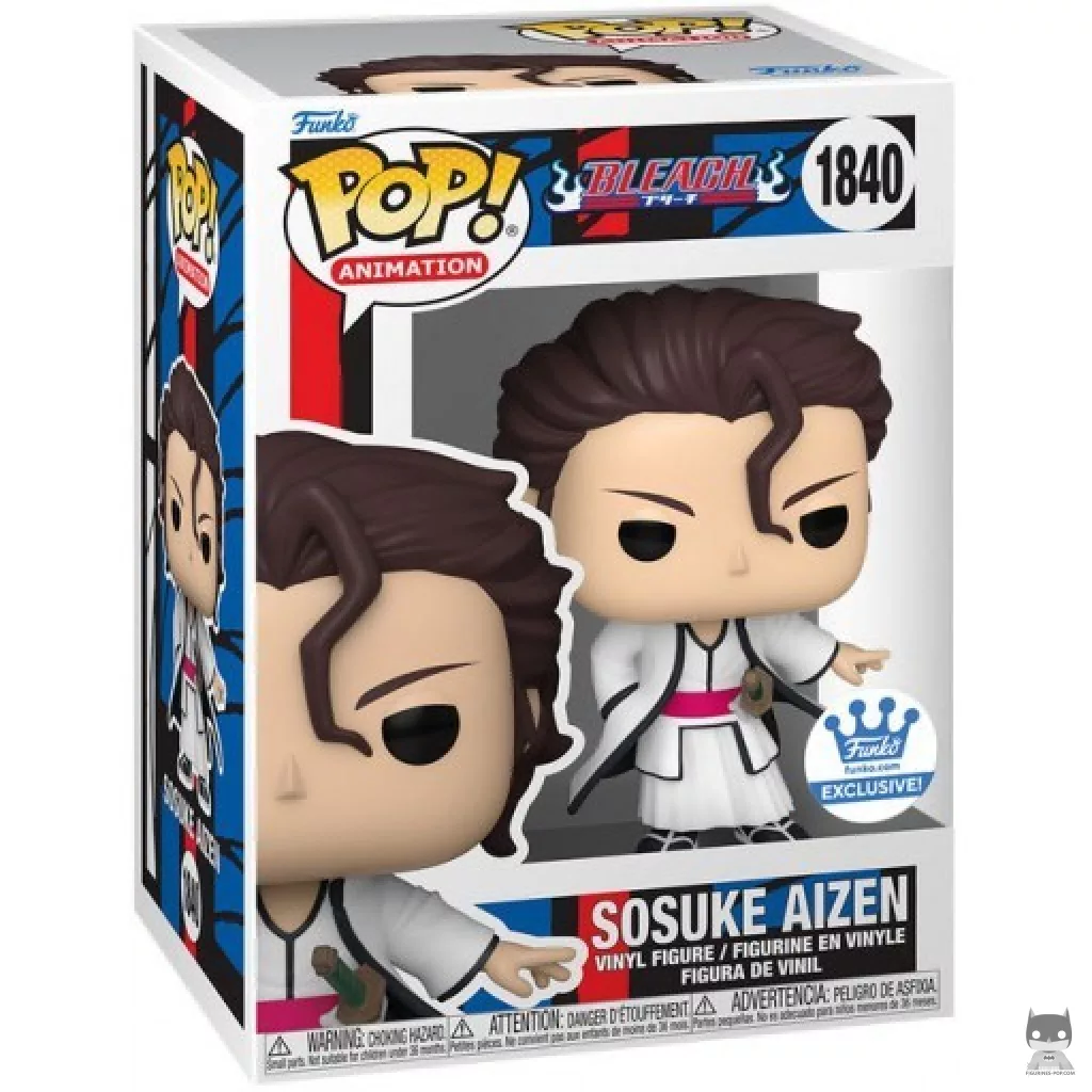 Figura Funko Pop! Sosuke Aizen en su caja