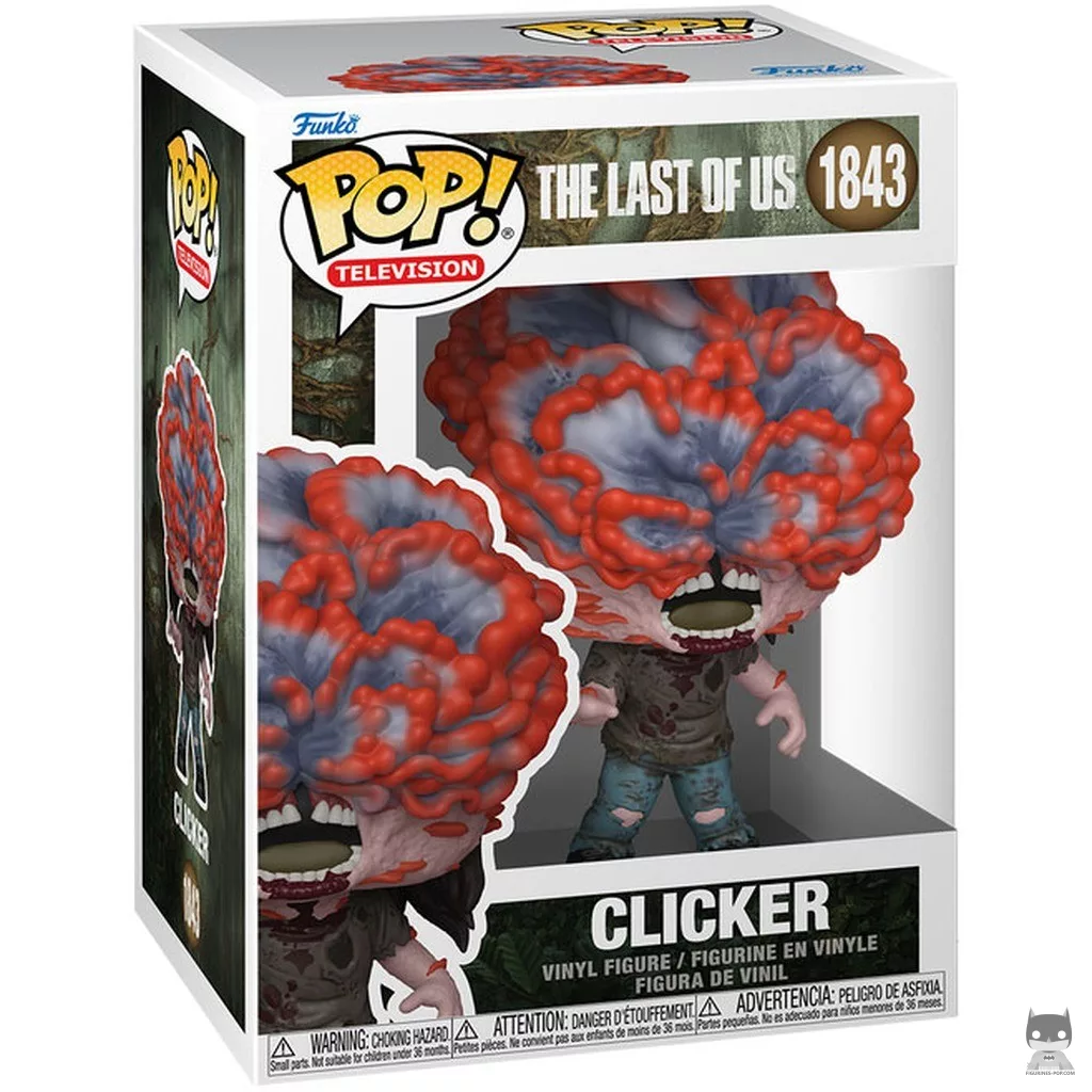Figura Funko Pop! Chasqueador (Infectado) en su caja
