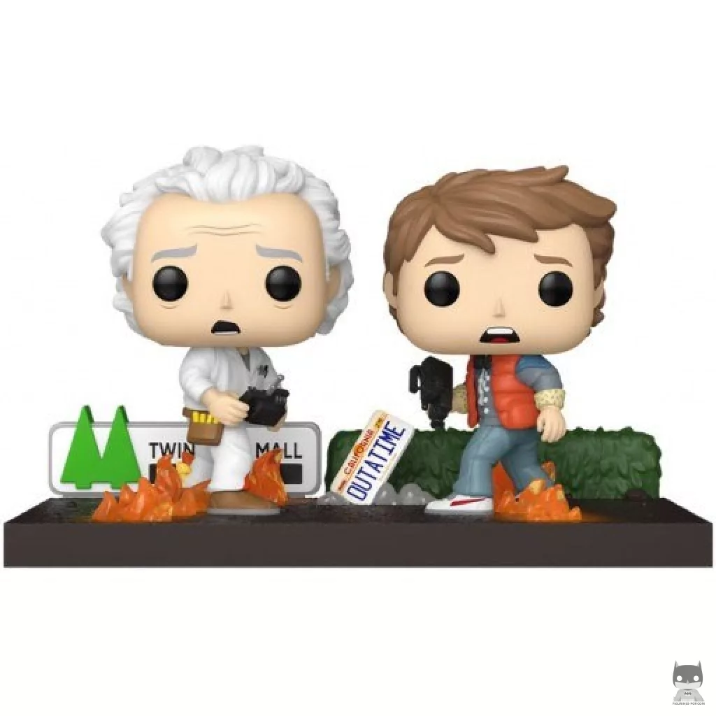 Figura Funko Pop! Doc & Marty (Regreso al futuro)