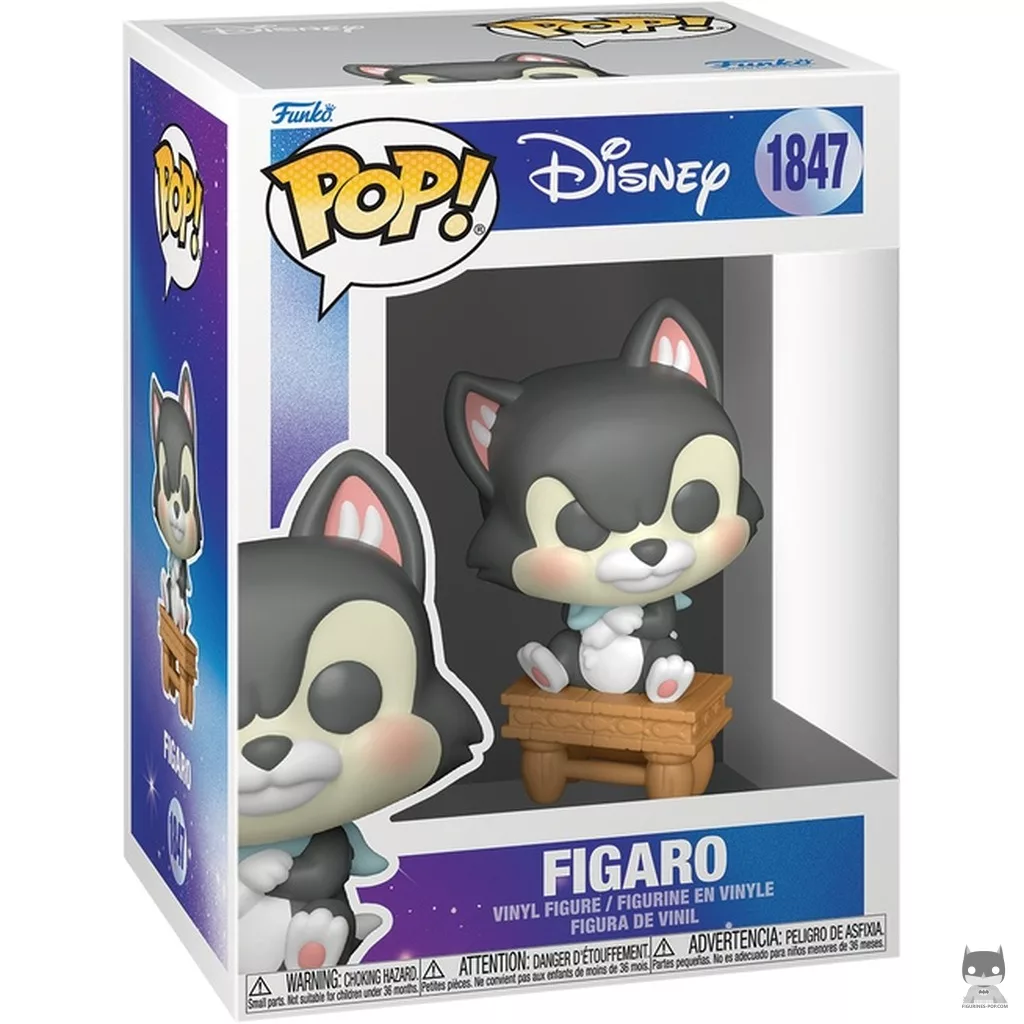 Figura Funko Pop! Fígaro en su caja