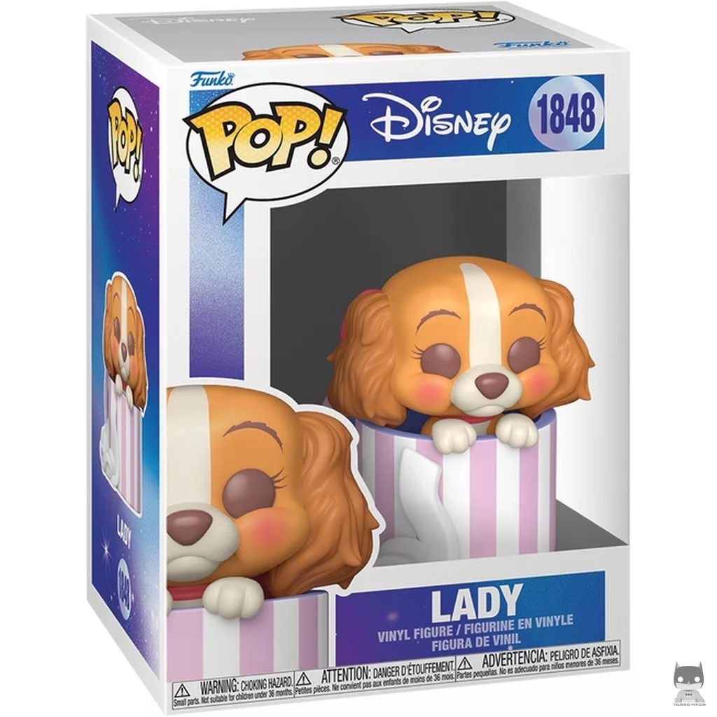 Figura Funko Pop! Lady en su caja