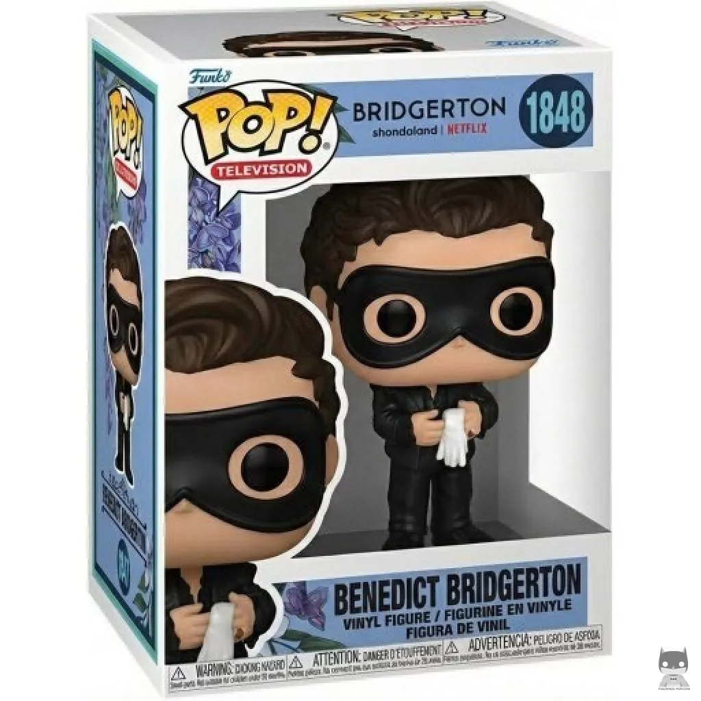Figura Funko Pop! Benedict Bridgerton en su caja