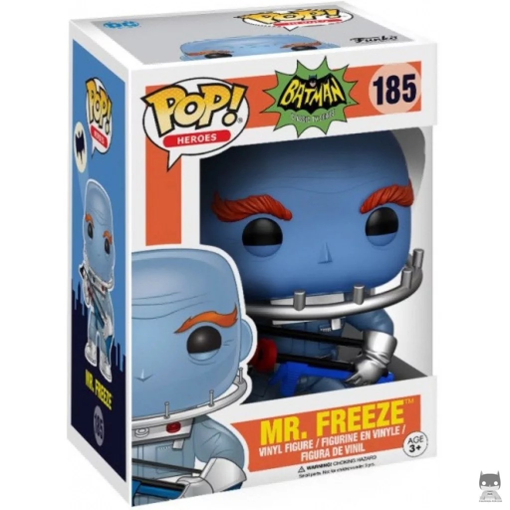 Figura Funko Pop! Mr. Freeze en su caja