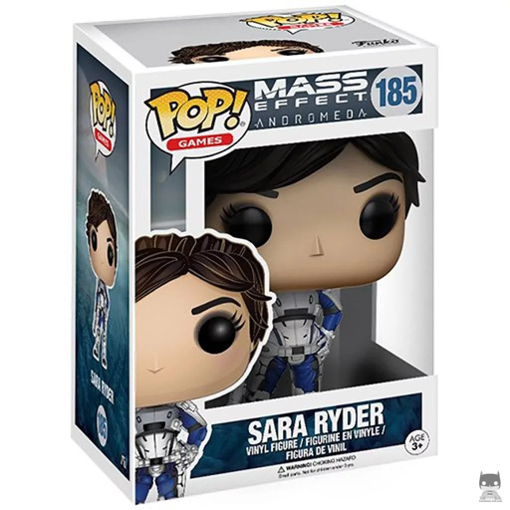 Figura Funko Pop! Sara Ryder en su caja