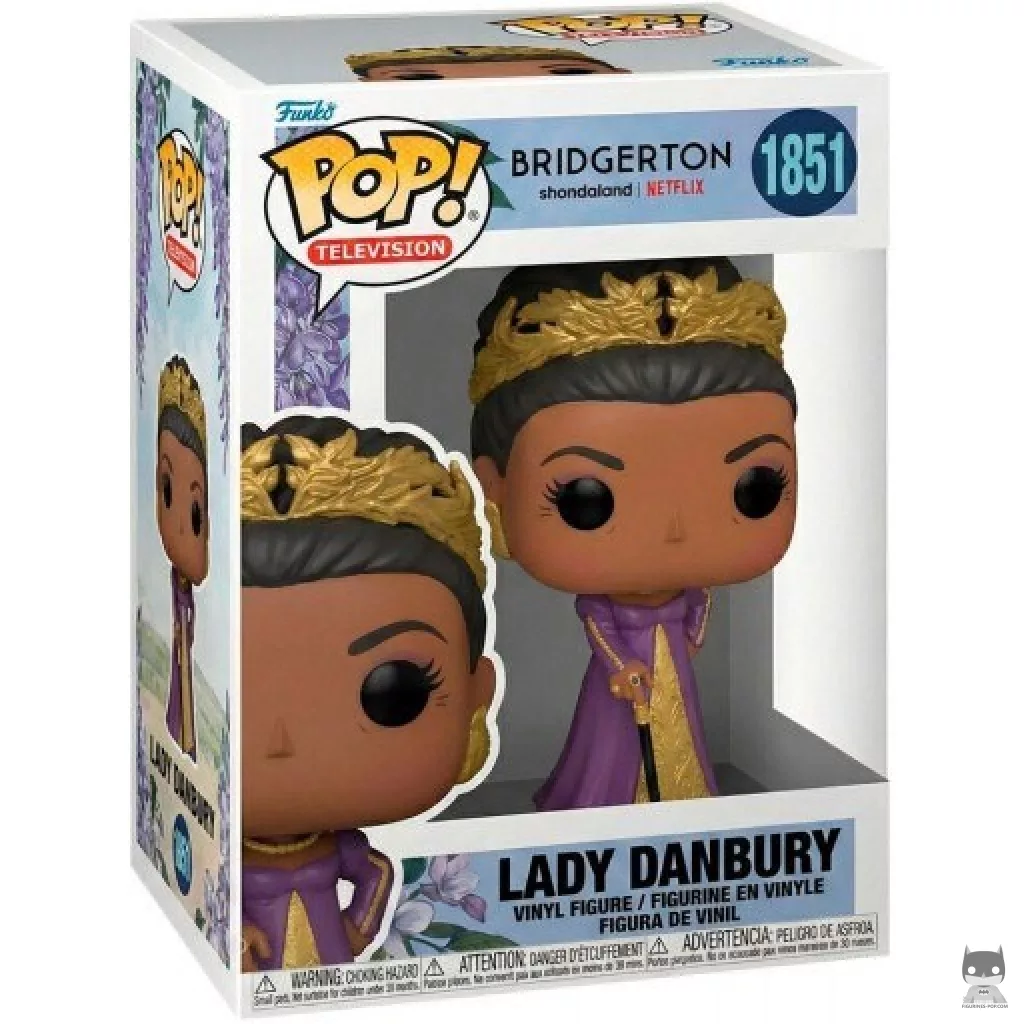 Figura Funko Pop! Lady Danbury en su caja