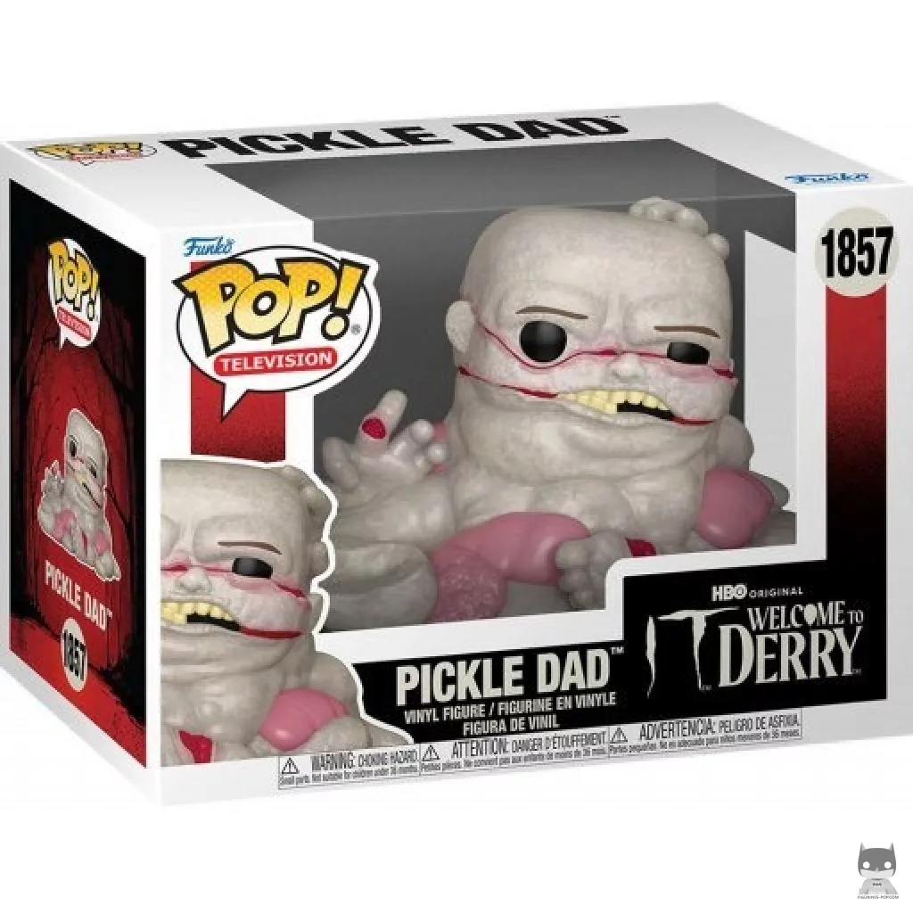 Figura Funko Pop! Pickle Dad en su caja