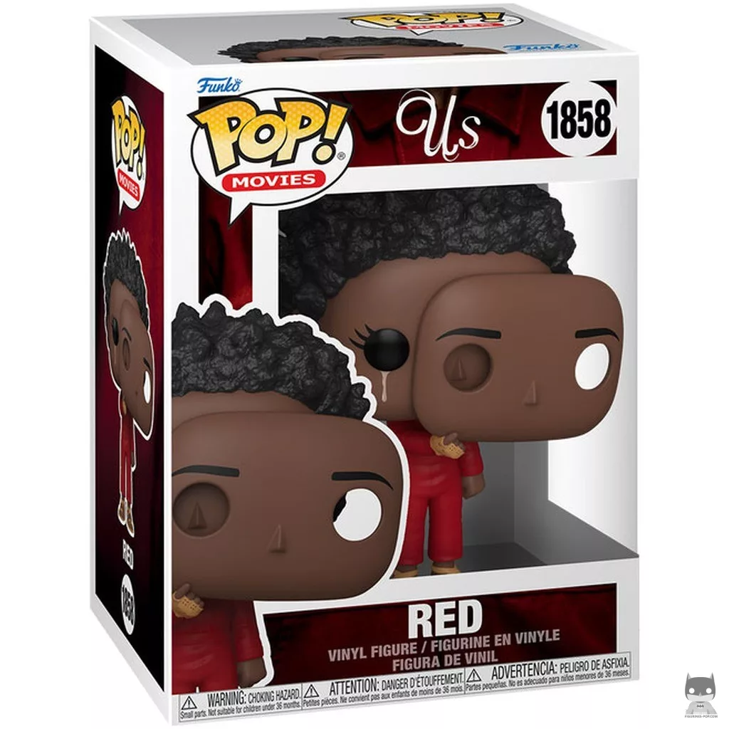 Figura Funko Pop! Red (Adelaide Wilson) en su caja