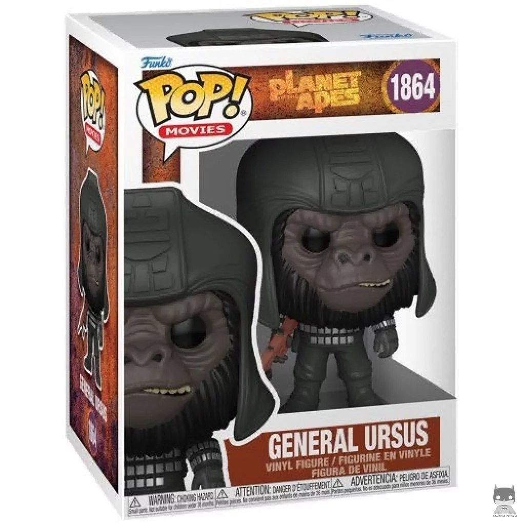 Figura Funko Pop! General Ursus en su caja