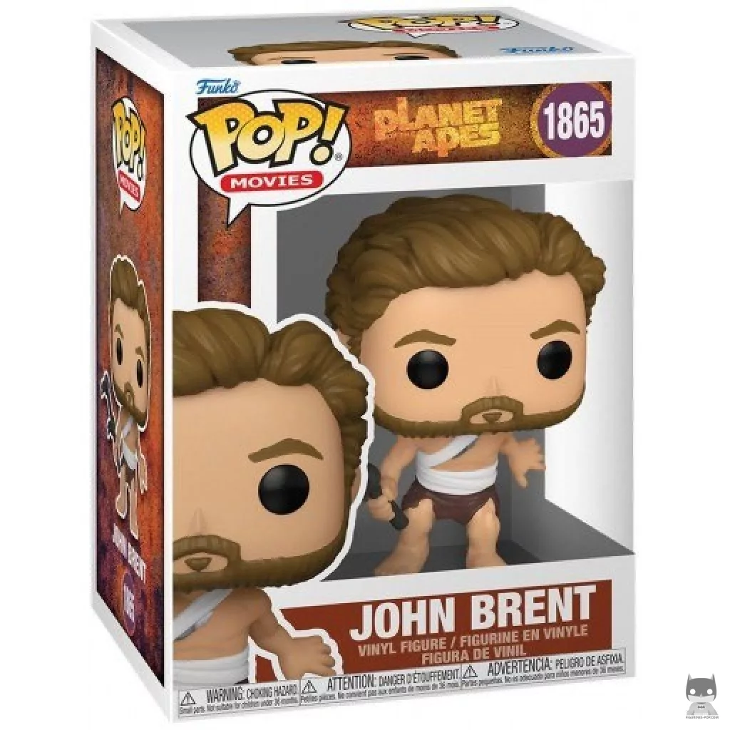 Figura Funko Pop! John Brent en su caja
